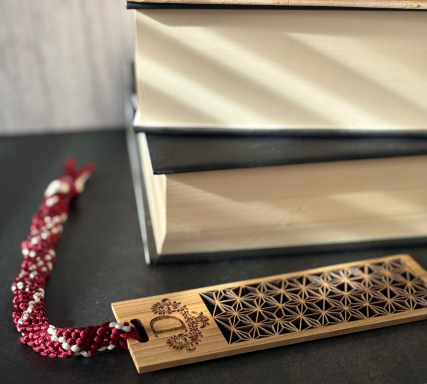 Monogramed Bookmark Monogramed Bookmark