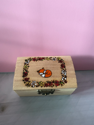 Sleeping Fox Trinket Box Sleeping Fox Trinket Box