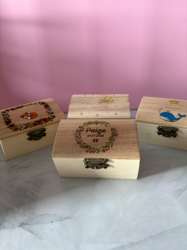 Hand painted Trinket box collection Hand painted Trinket box collection