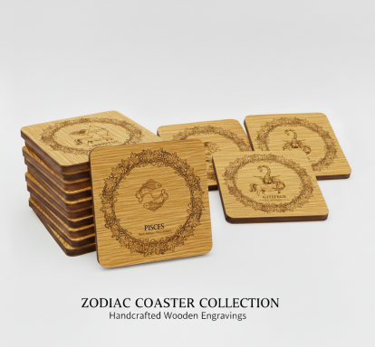 Zodiac Coaster Set Zodiac Coaster Set